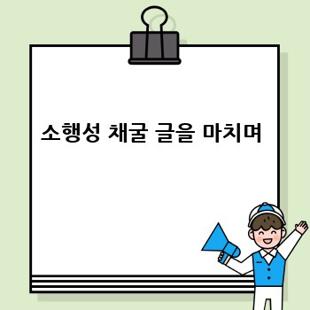 소행성 채굴 글을 마치며