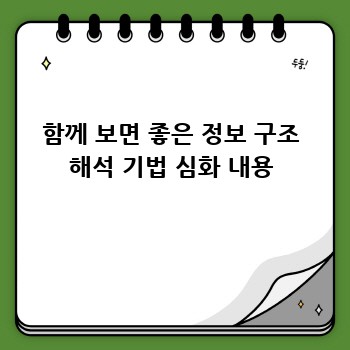 함께 보면 좋은 정보 구조 해석 기법 심화 내용