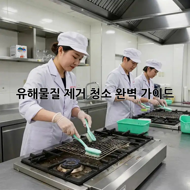 유해물질 제거 청소: 완벽 가이드